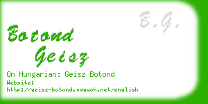 botond geisz business card